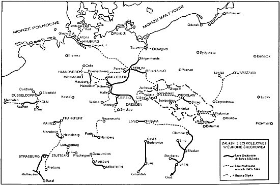 [mapa pierwszych linii w 
Europie]